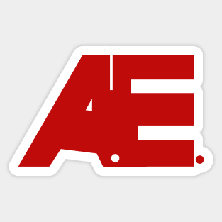 A.E. Sticker